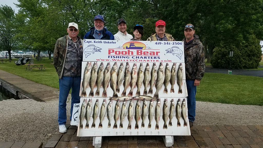 Ran for Pooh Bear Charters again, great limit catch!