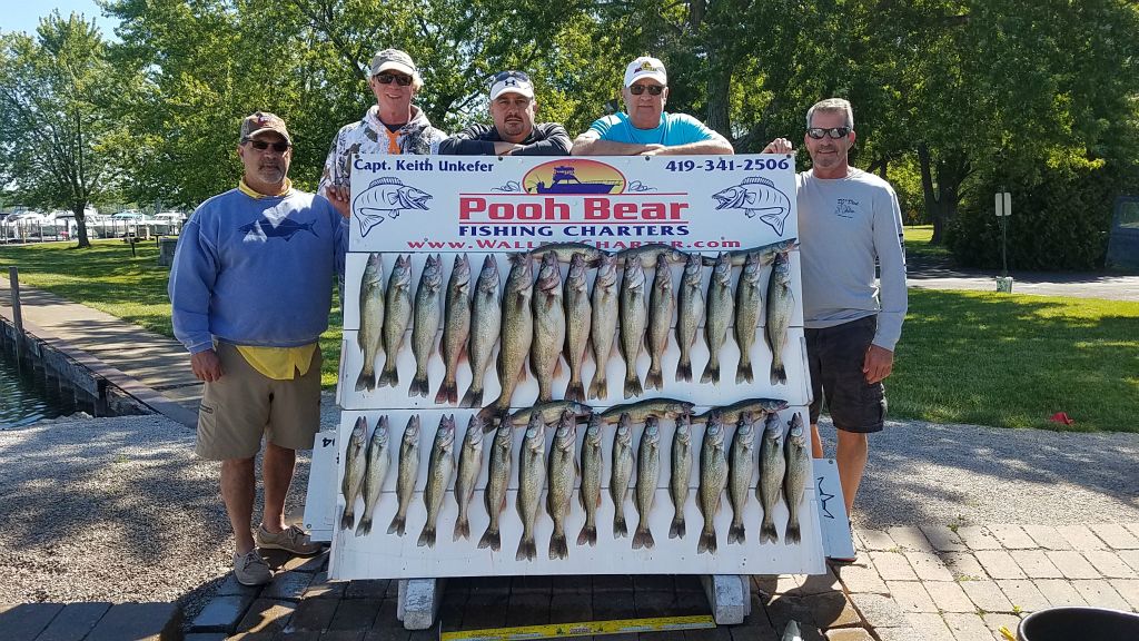 Trip for Pooh Bear Charters today... Limit catch!