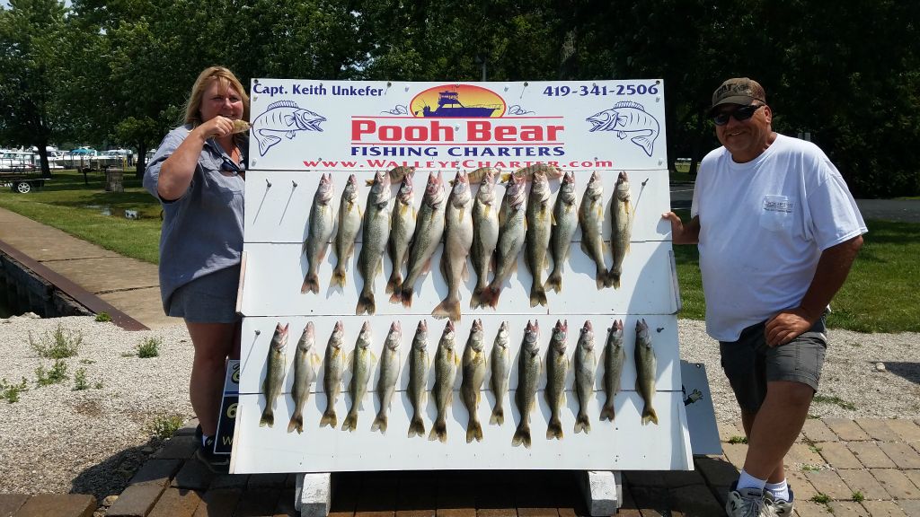 Another trip for Pooh Bear Charters today...
