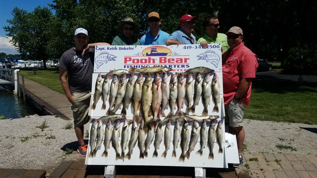 Just LOOK at that board of fish !!!  Another trip for Pooh Bear...