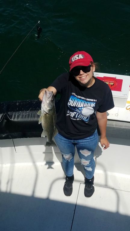 First Walleye ever for this lady angler !!!