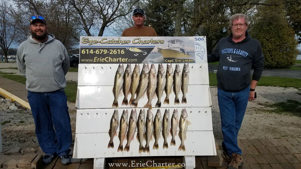 Lake Erie Fishing Charters - The bite is on!!!