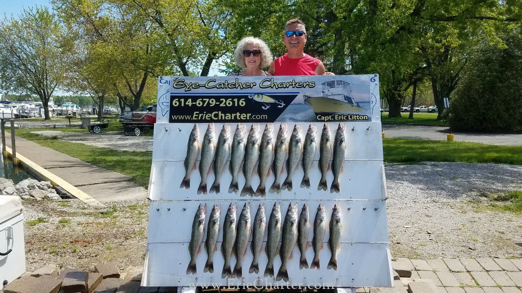 Lake Erie Fishing Charters - Super people!  I love these two!