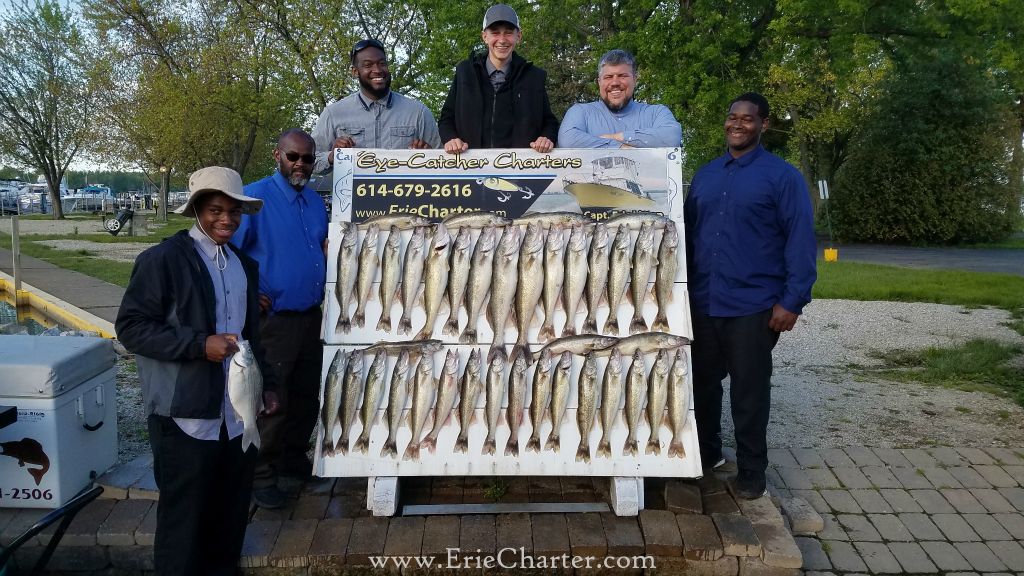 Lake Erie Fishing Charters - back again within a week!  Another limit!