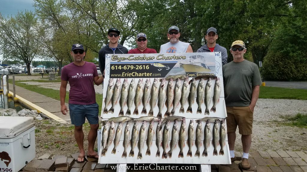 Lake Erie Fishing Charters - LIMIT !!!