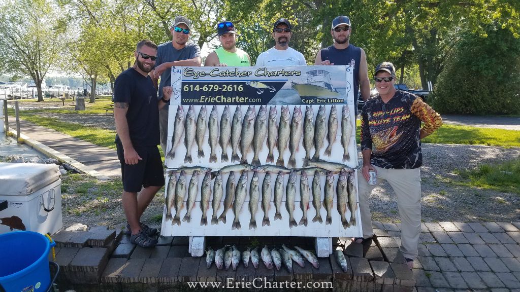 Lake Erie Fishing Charters - June 6 - super awesome group, day 2!