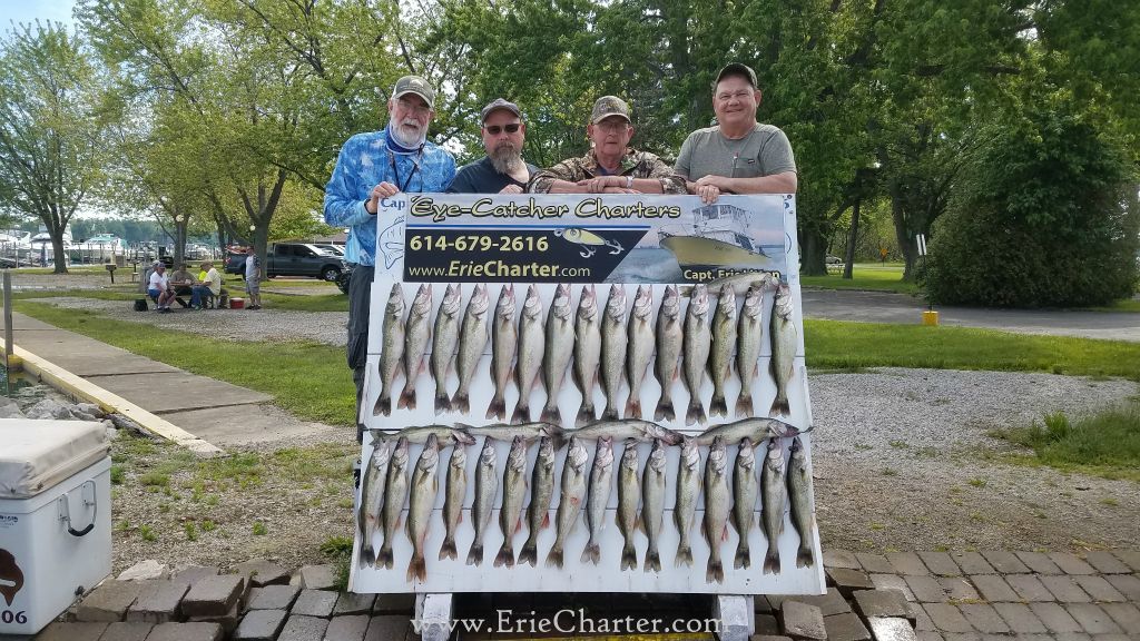 Lake Erie Fishing Charters - June 9 - this fishing is UNREAL!!!!