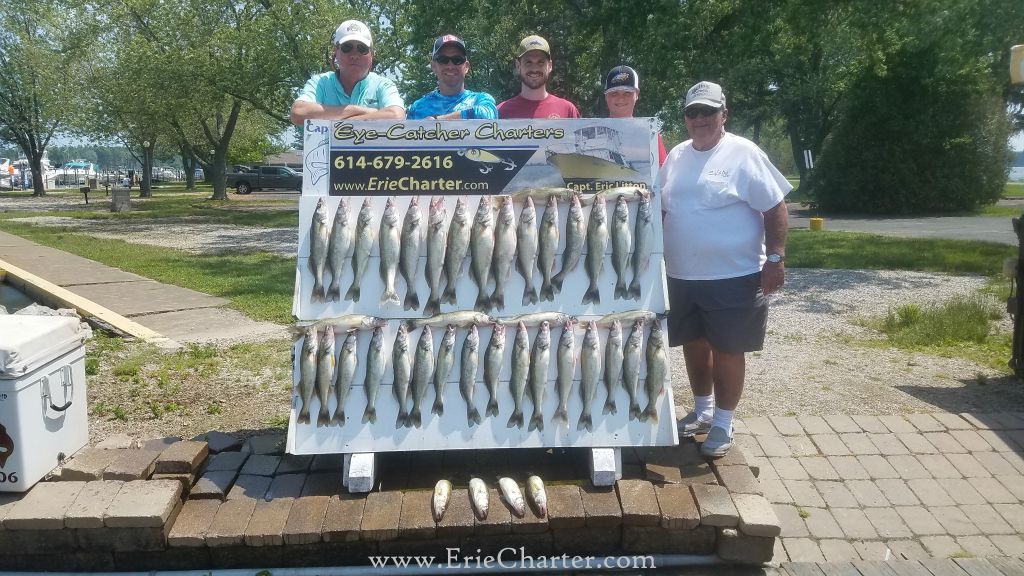 Lake Erie Fishing Charters - June 10 - Executive Trip Limit!