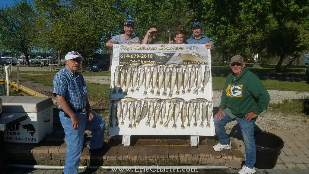 Lake Erie Fishing Charters - June 16 afternoon trip!