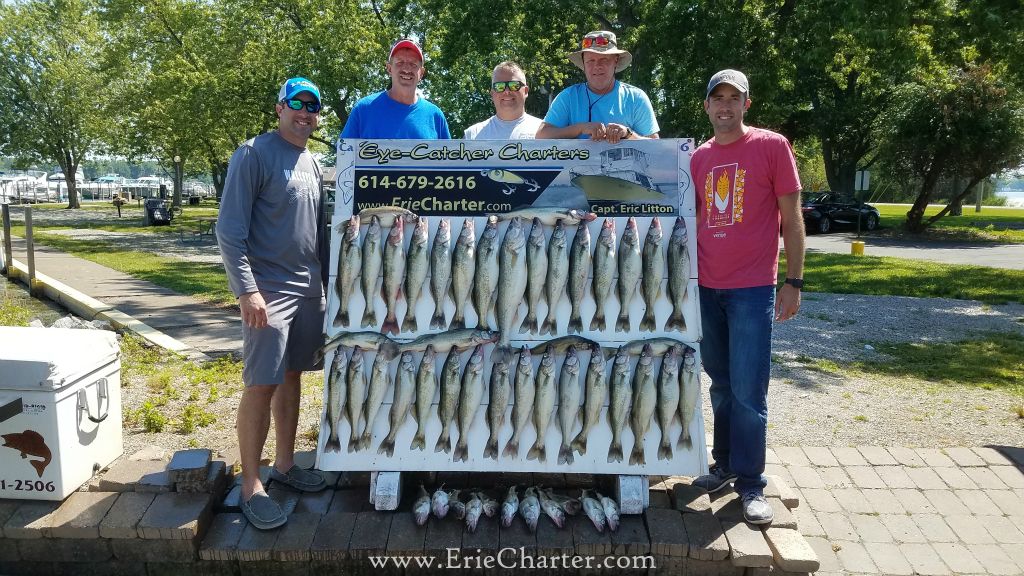 Lake Erie Fishing Charters - June 30 - WHACK-a WHACK-a WHACK-a !!!