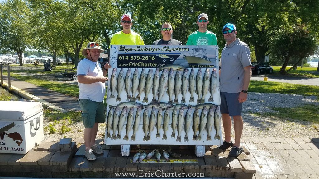 Lake Erie Walleye Charter - July 1 - early LIMIT!!!