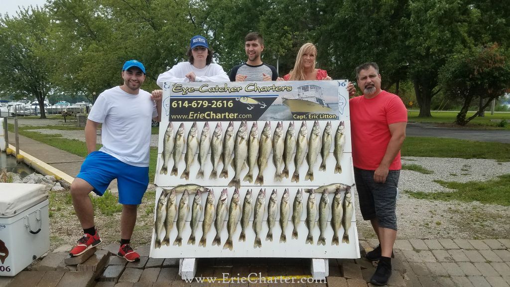 Lake Erie Walleye Charter - July 21 - BAM!