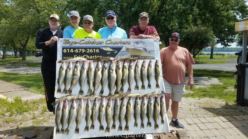 Lake Erie Fishing Charters - August 03 - Still SMASHING fish!