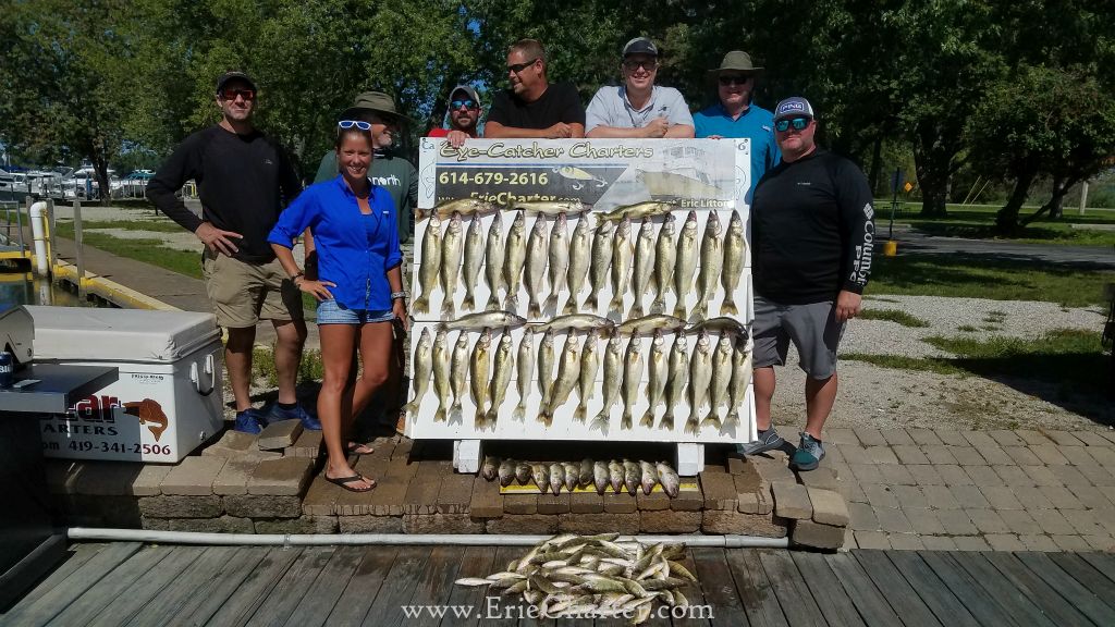 Lake Erie Fishing Charters - August 6 - HOLY MACKERAL!!!