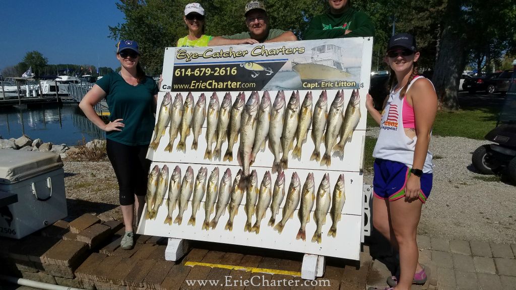 Lake Erie Fishing Charters - August 15 - LIMIT AGAIN!!!