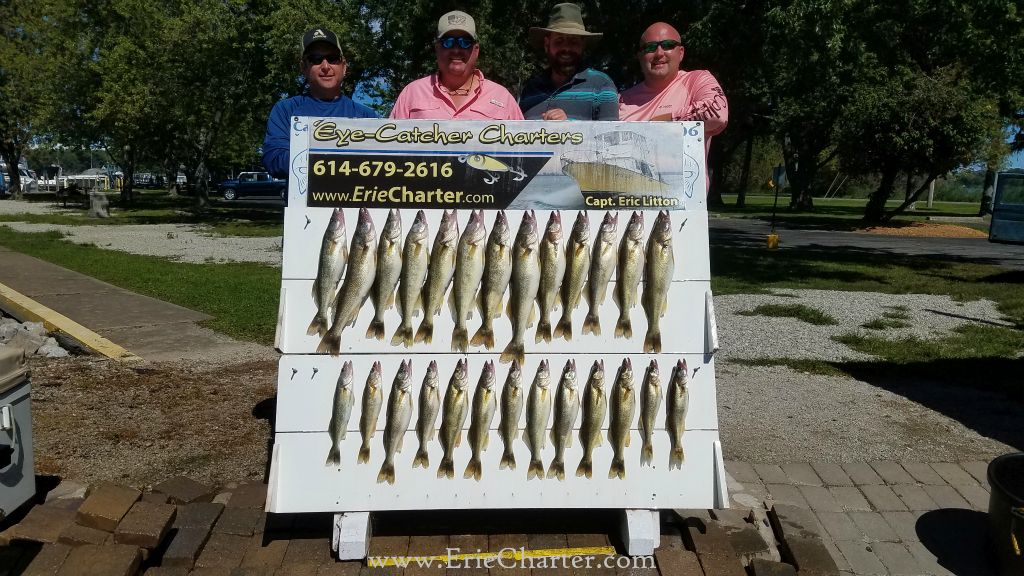 Lake Erie Fishing Charters - August 19 - Another LIMIT!