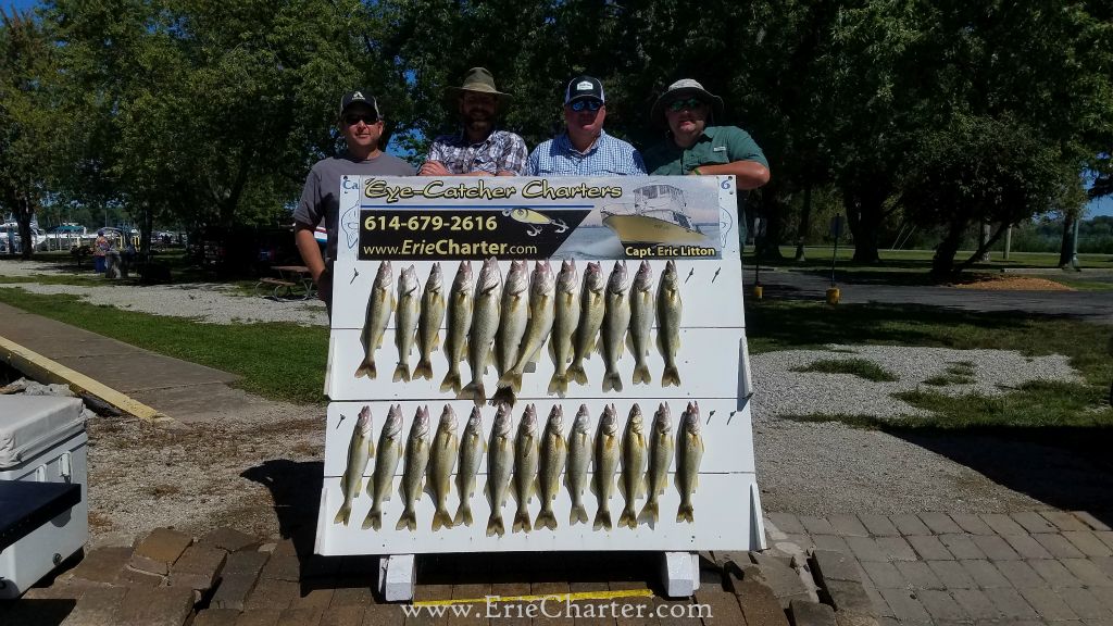 Lake Erie Fishing Charters - August 20 - Does it get any better???