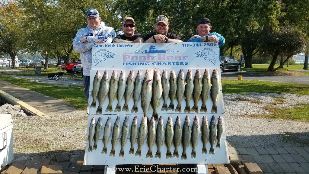 Lake Erie Walleye - September 25 - trip for Pooh Bear.