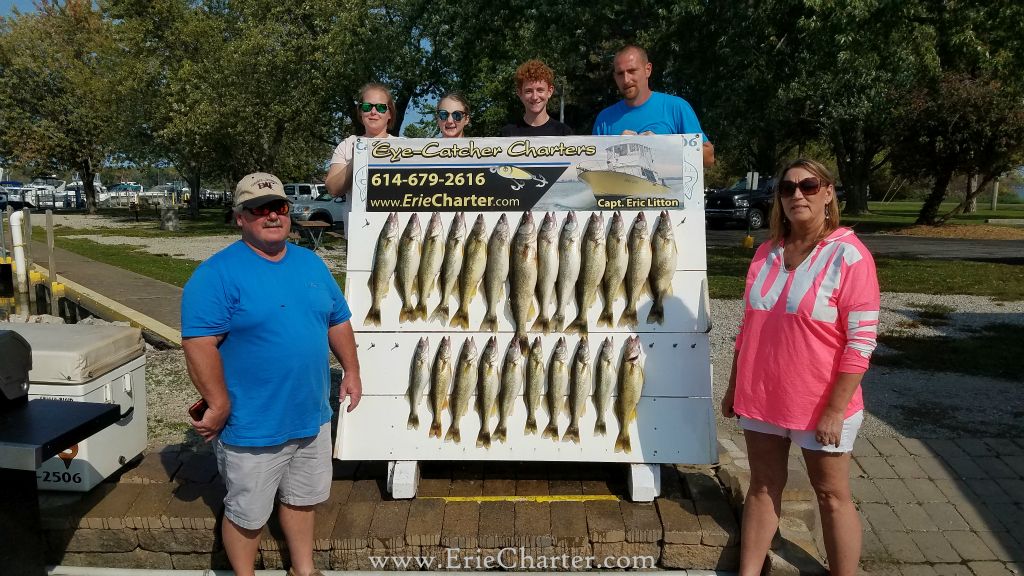 Lake Erie Walleye - September 26 - Family style!!!