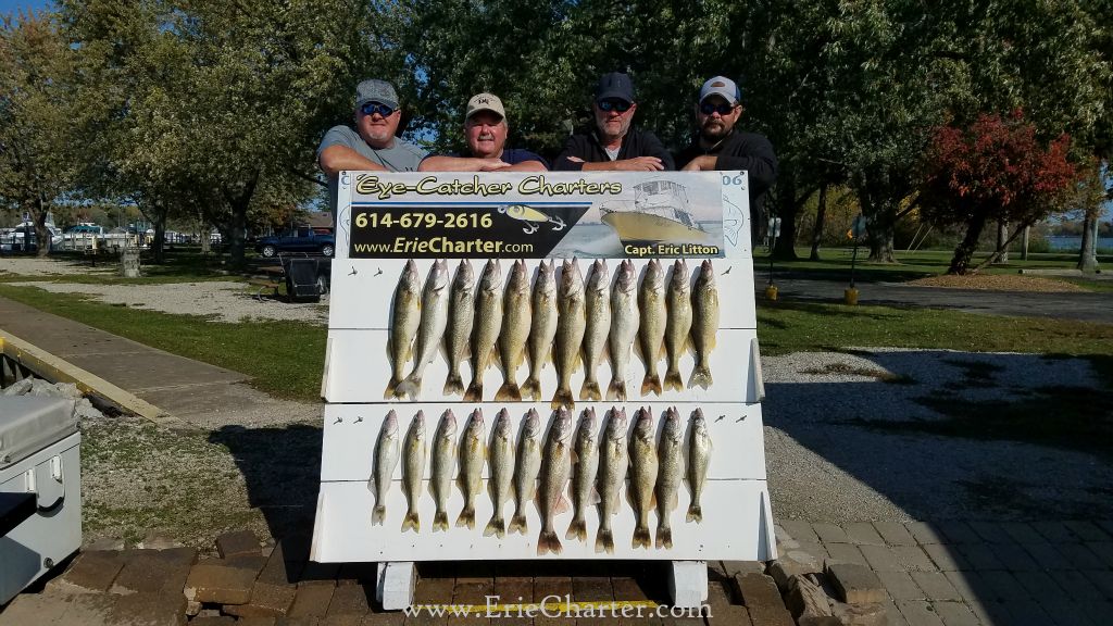 Lake Erie Fishing Charters - October 9 - LIMIT yet again!!!
